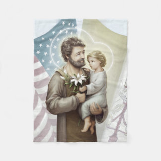 St Joseph beskyddandet Fleecefilt