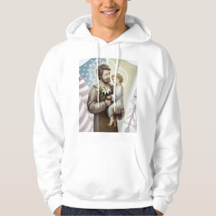 St Joseph beskyddandet Sweatshirt Med Luva