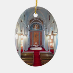 St. Joseph Chapel Julgransprydnad Keramik