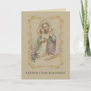 St. Joseph Far Jesus Traditional Saint Kort
