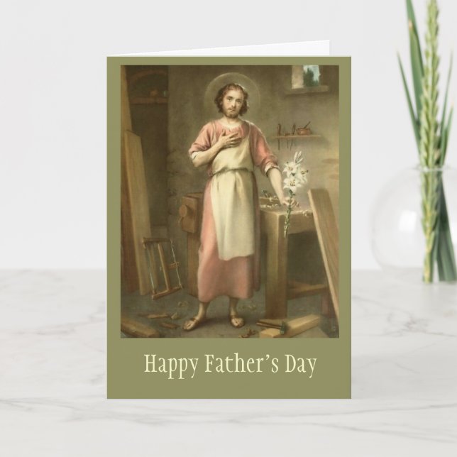St. Joseph  FARS DAG Lilja Kort (Framsida)