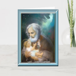 St Joseph festmåltiddag Kort