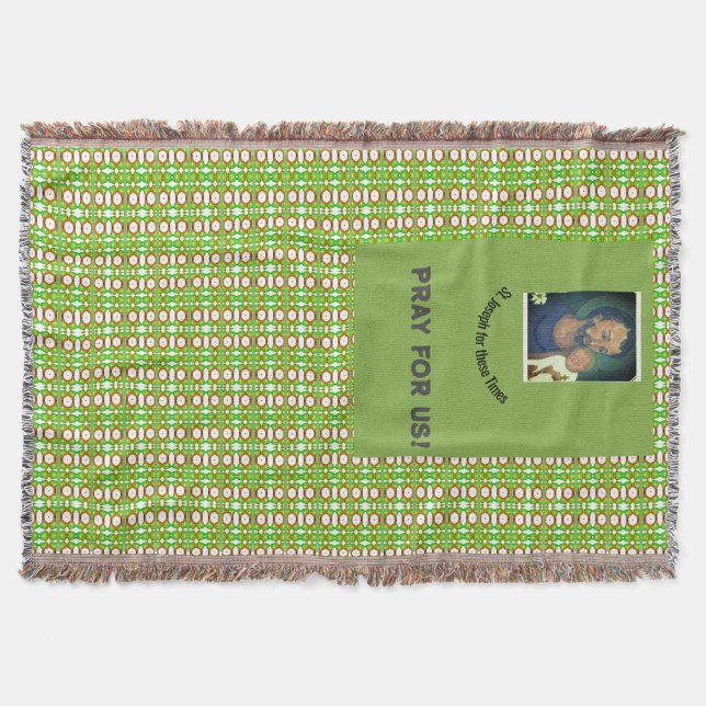 St Joseph för dessa Times Filt (Framsidan)