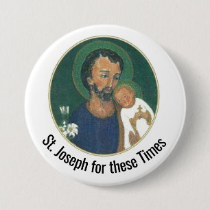 St Joseph för dessa Times Knapp