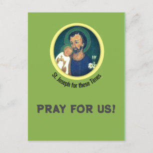 St Joseph för det här Times Folets Greeting Card Vykort