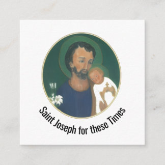St Joseph for these Times Enclosure Card Tilläggskort