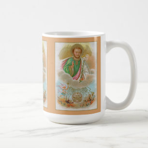 St. Joseph från ett "Pilgrimage Card" (B 01) Kaffemugg