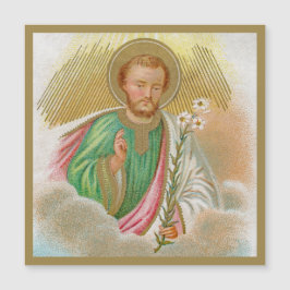 St. Joseph från ett "pilgrimage Card" (detaljerat,