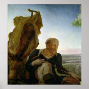St Joseph från "Flyg in i Egypten" Poster