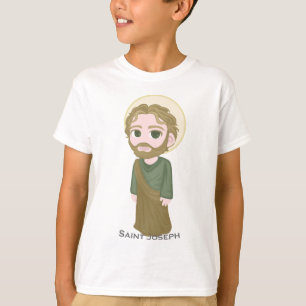 St Joseph gullig katolik T-shirt