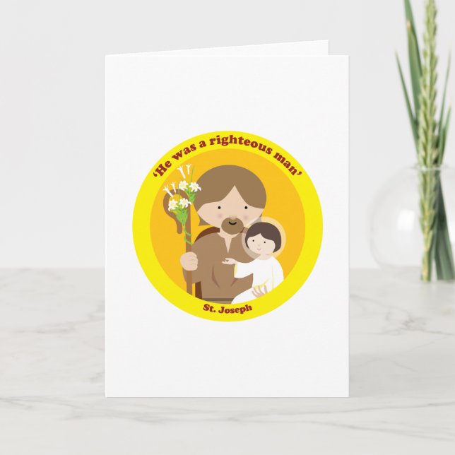 St. Joseph Helgkort (Framsida)