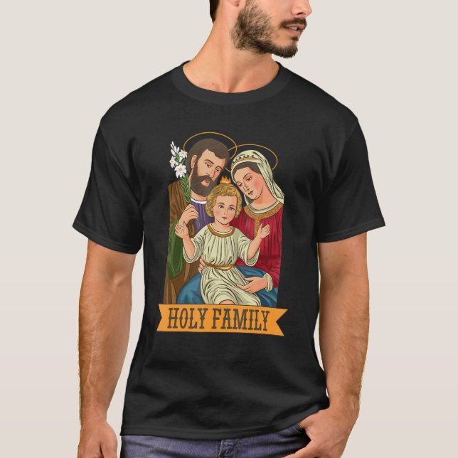 St Joseph Heliga CatholChurch Ite Ad Catholik Sai T Shirt (Framsida)
