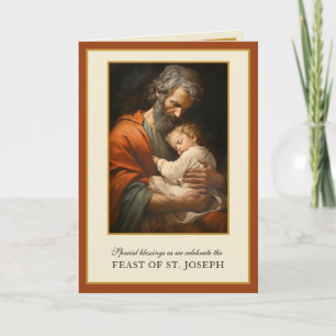 St. Joseph högtid religiös Jesus bön Kort