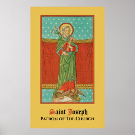 St. Joseph, kyrkans beskyddare (VVP 09) Poster
