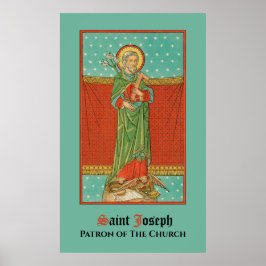 St. Joseph, kyrkans beskyddare (VVP 09) Poster