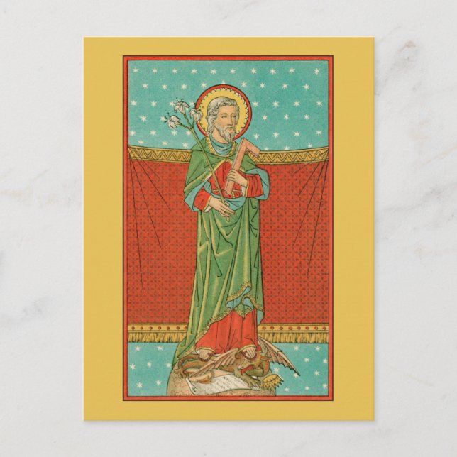 St. Joseph, kyrkans beskyddare (VVP 09) Vykort (Framsida)