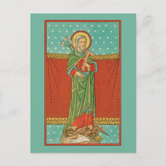 St. Joseph, kyrkans beskyddare (VVP 09) Vykort (Framsida)