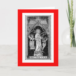 St. Joseph, kyrkans Patron (DT 01) Kort