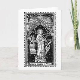 St. Joseph, kyrkans Patron (DT 01) Kort