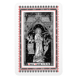 St. Joseph, kyrkans Patron (DT 01) Magnet