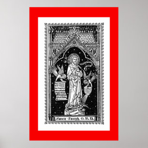 St. Joseph, kyrkans Patron (DT 01) Poster