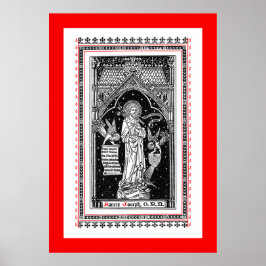 St. Joseph, kyrkans Patron (DT 01) Poster