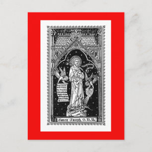 St. Joseph, kyrkans patron (DT 01) vykort