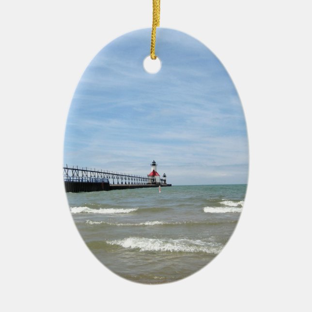 St Joseph Michigan Lighthouse Ornament (Framsidan)