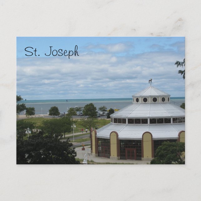 St. Joseph, Michigan Vykort (Framsida)