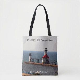 St. Joseph North Pierhead Lights överallt väskor