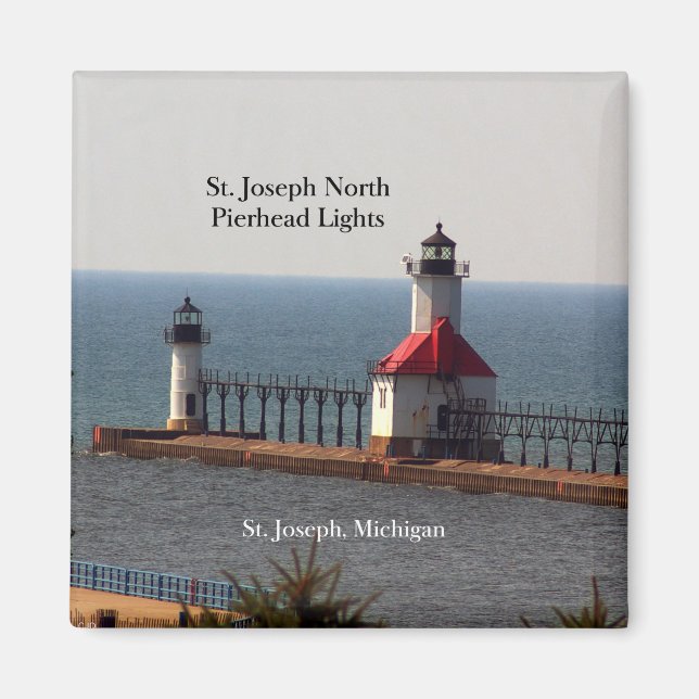 St. Joseph North Pierhead Ljus magnet (Framsidan)