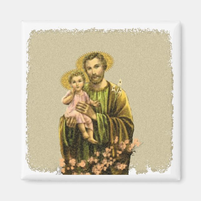 St Joseph Novena Magnet (Framsidan)