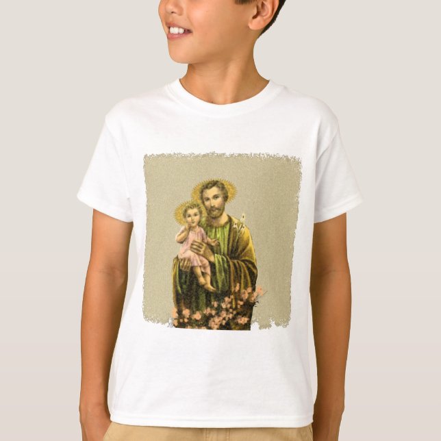 St Joseph Novena T-shirt (Framsida)