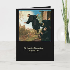 St. Joseph of Cupertino katolsk Religiösa Kort