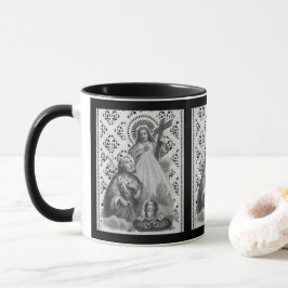 St. Joseph, Papal Symbols och SHJ (Detail; LT 02) Mugg