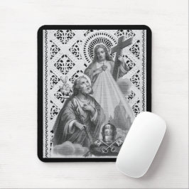 St. Joseph, Papal Symbols och SHJ (Detail; LT 02) Musmatta