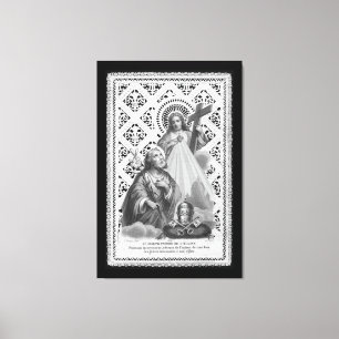 St. Joseph, Papal Symbols och SHJ (LT 02) Can Canvastryck