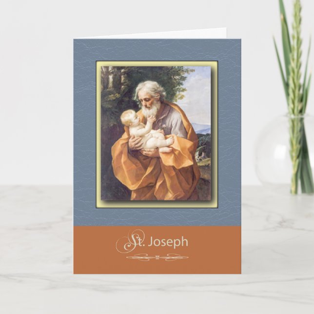 St. Joseph Pray för oss Kort (Framsida)