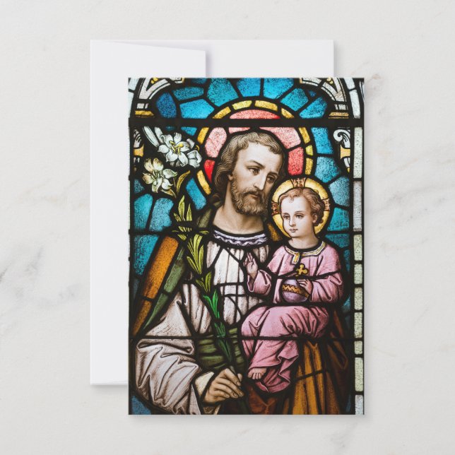 St Joseph Prayer Card (Framsida)
