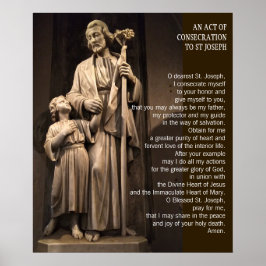 St Joseph Prayer Poster
