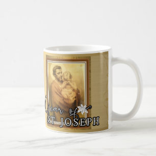 St. Joseph Religiösa katolska minneshögtiden Kaffemugg