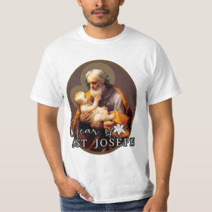 St. Joseph-Religiösans katolska år T Shirt