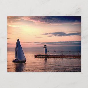 St. Joseph Sailboat Vykort