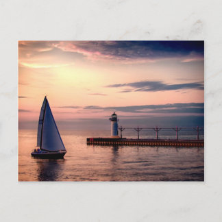 St. Joseph Sailboat Vykort