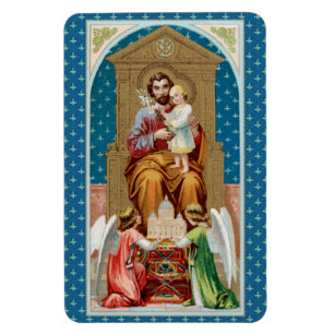 St. Joseph, Småbarn CC, Änglar med Vatikanmodell Magnet