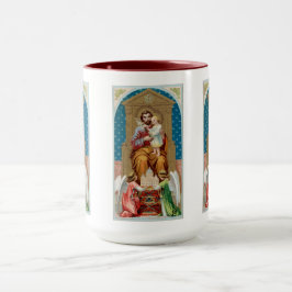St. Joseph, Småbarn CC, Änglar med Vatikanmodell Mugg
