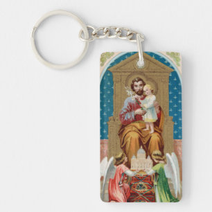 St. Joseph, Småbarn CC, Änglar med Vatikanmodell Nyckelring