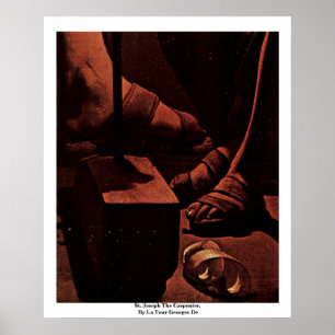 St Joseph snickaren, vid La turnerar Georges De Poster