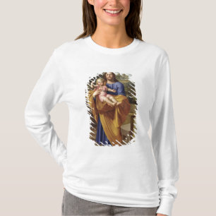 St Joseph som bär den begynna Jesus, 1665 Tee Shirt