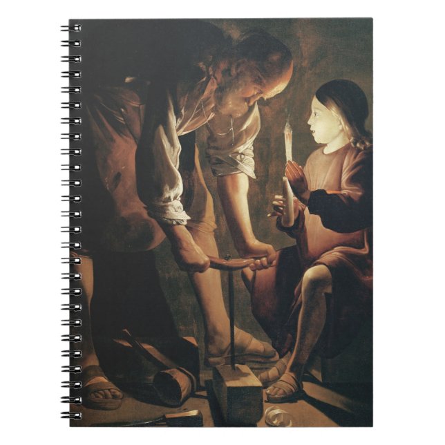 St. Joseph The Carpenter Anteckningsbok (Framsidan)